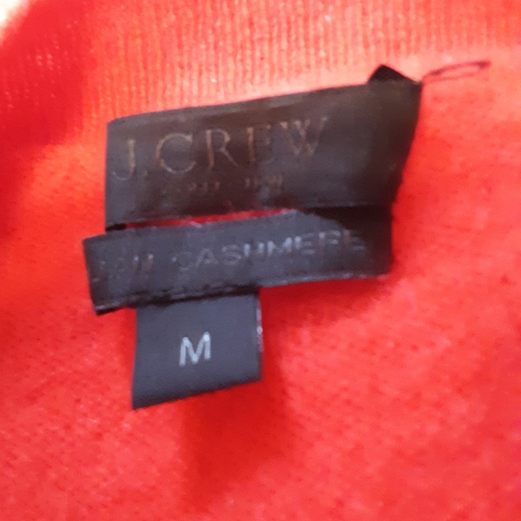 J Crew 100% Cashmere V-Neck Sweater - Picture 2 of 4